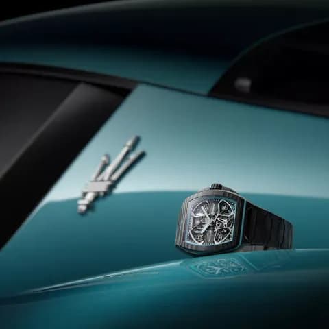 Maserati and Bianchet Unveil UltraFino Maserati: A Limited Edition Flying Tourbillon Maserati and Bianchet Unveil UltraFino Maserati: A Limited Edition Flying Tourbillon