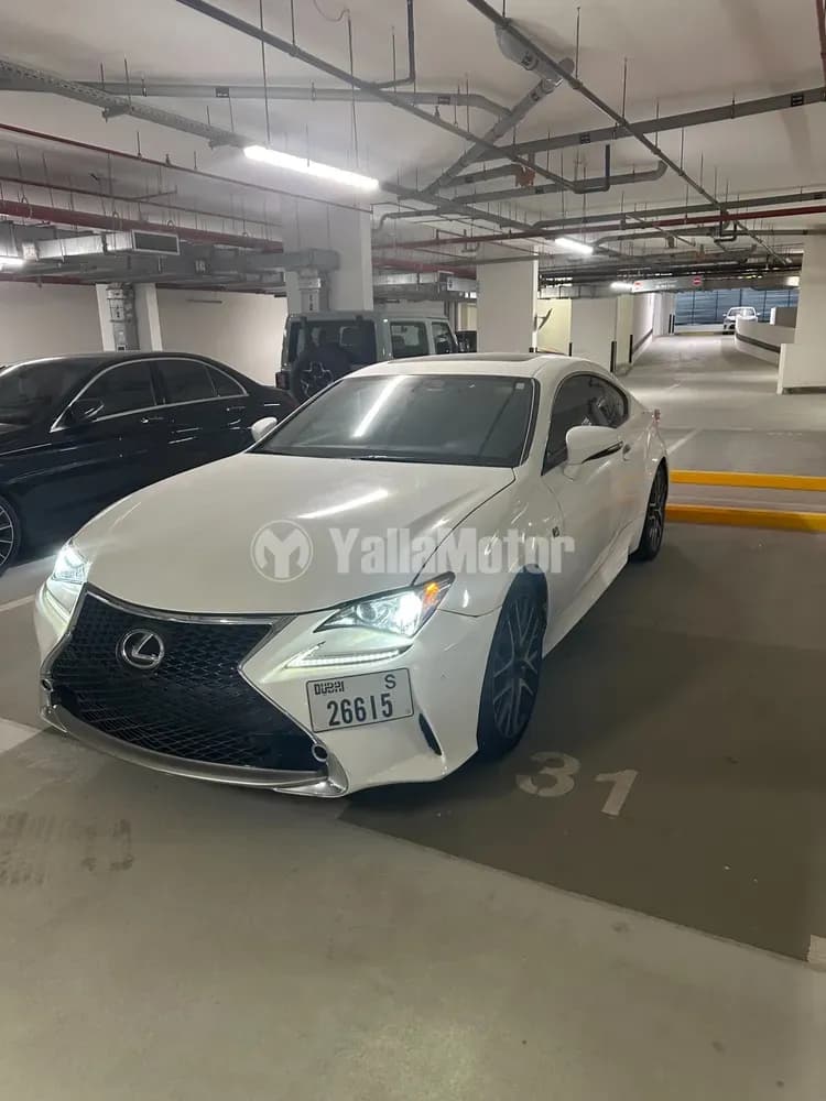 لكزس آر سي 350 F Sport Platinum 2015 مستعملة