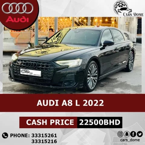 أودي أي8 أل 3.0L 290 HP 2022 مستعملة أودي أي8 أل 3.0L 290 HP 2022 مستعملة used_cars.forSale