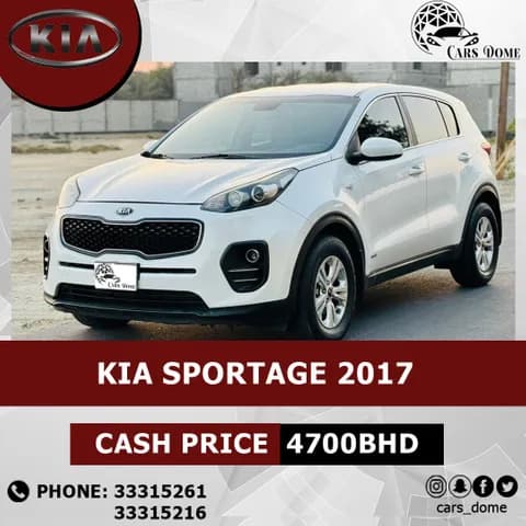 كيا سبورتاج 2.4L GDI EX AWD 2017 مستعملة كيا سبورتاج 2.4L GDI EX AWD 2017 مستعملة used_cars.forSale