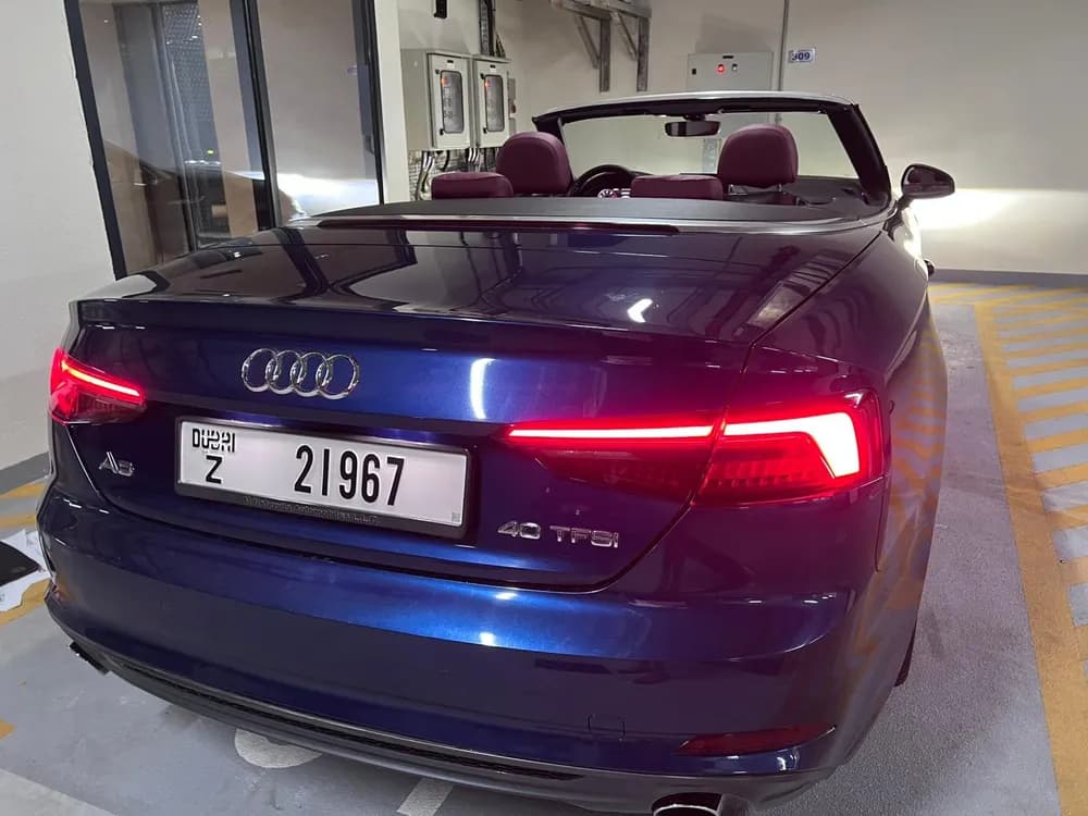 أودي A5 Convertible 2018 مستعملة
