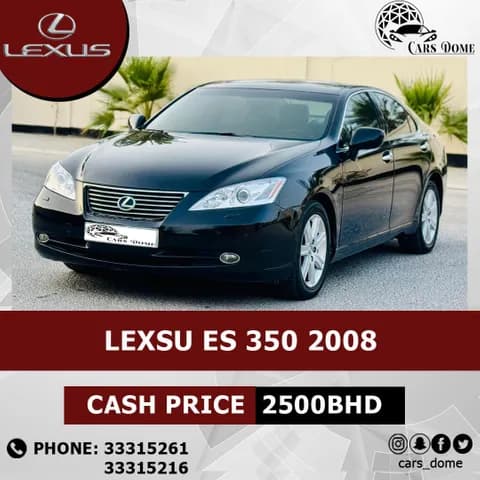 Used Lexus ES 350 4 door 3.5L 2008 Used Lexus ES 350 4 door 3.5L 2008 used_cars.forSale