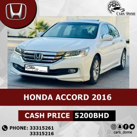 Used Honda Accord 2.4L EXL 2016 Used Honda Accord 2.4L EXL 2016 used_cars.forSale