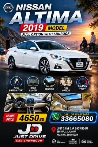 Used Nissan Altima 2.5 SV 2019 Used Nissan Altima 2.5 SV 2019 for sale