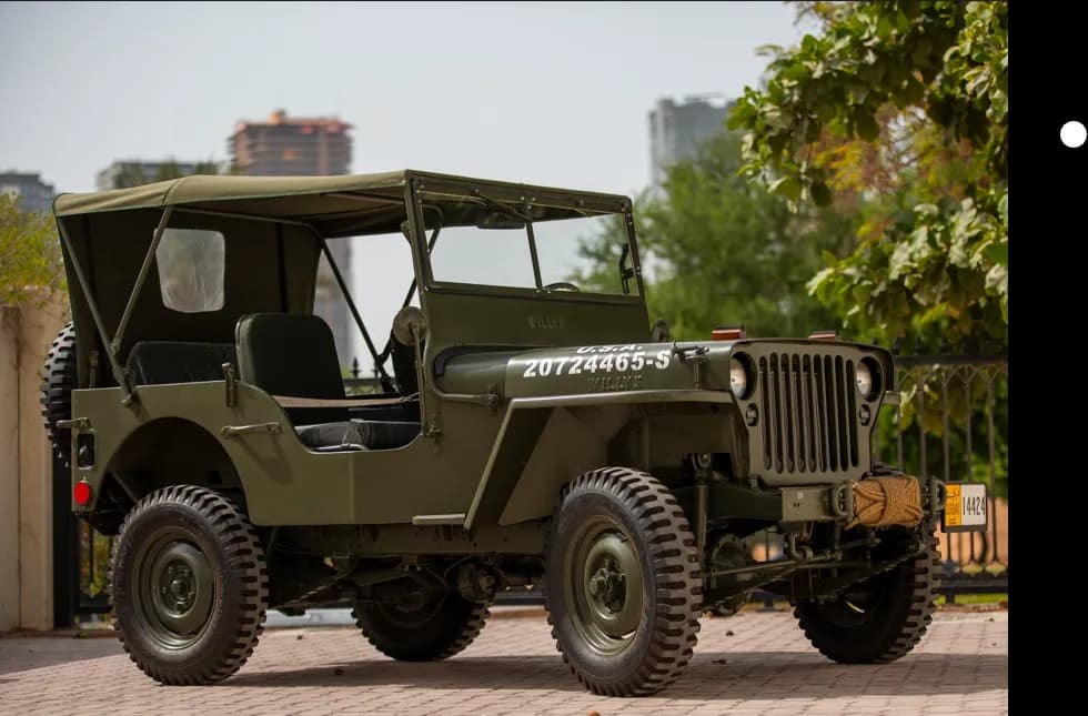 Used Jeep Wrangler Willys Wheeler 1945